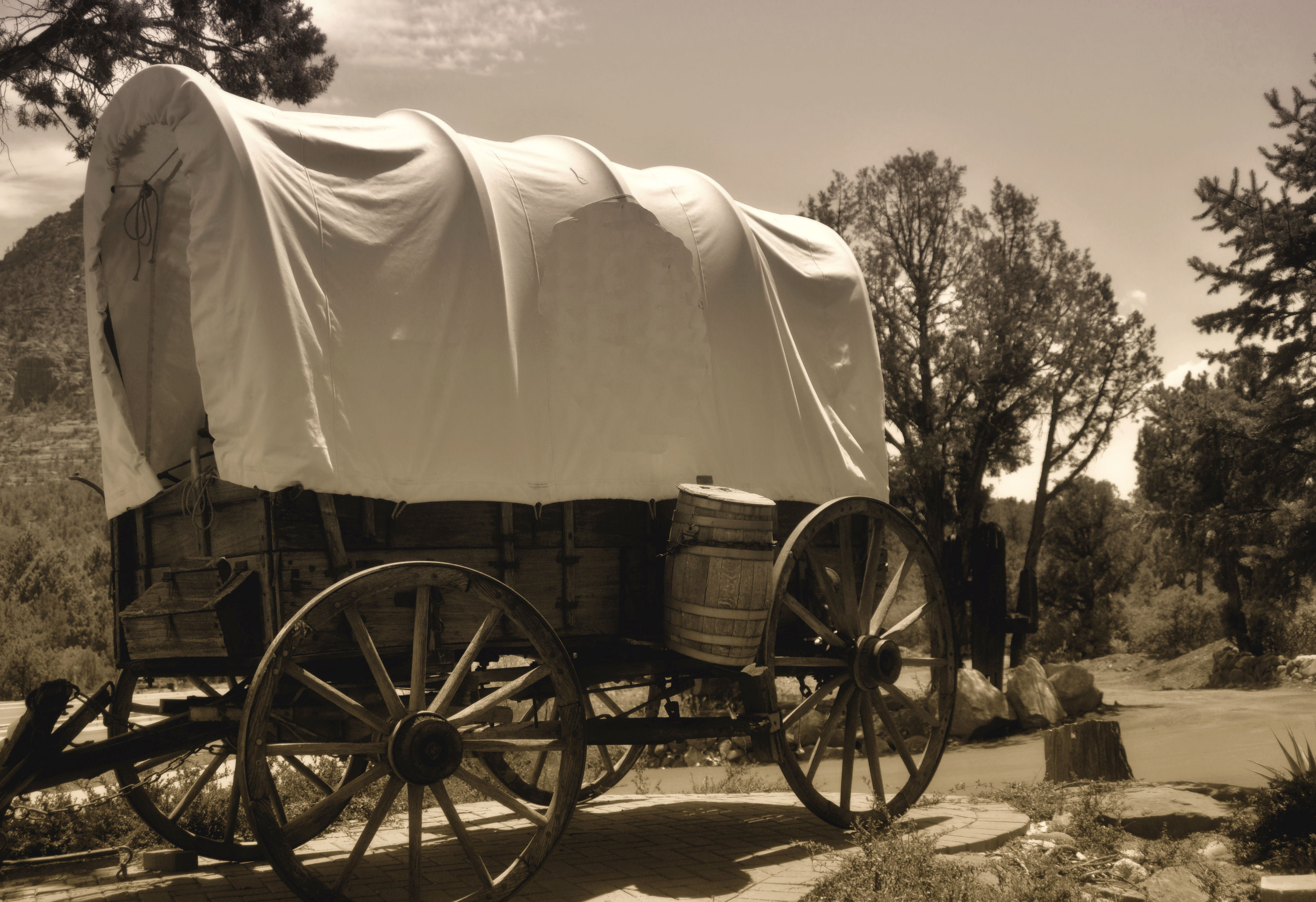 Covered Wagon Sons And Daughters Of Oregon Pioneers